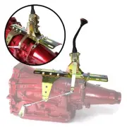 Side Shift Transmission Shifter Kit w/ 8 Black Arm for Ford FMX