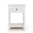 Levede 1x Bedside Tables Drawers Side