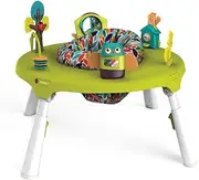 Oribel Portaplay Convertible Activity Center - Forest Friends, Large: Interactive, Multi-Functional, and Adjustable Play Table for Growing Babies