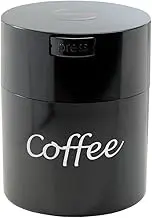 Coffeevac 1/2 lb - The Ultimate Vacuum Sealed Coffee Container Black