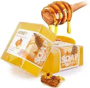 Turmeric Honey Soap Bar,Natural Turmeric Skin Soap Wash,Smooth Skin Soap Honey Soap Bar,Smooth Skin and Moisturizing for All Skin Types