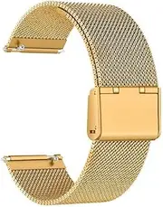 [ISOUDE] For Garmin Vivoactive 3 4 4S Strap Milanese Metal Watch Band For Garmin Accessoires Forerunner 245/645 Venu 2 2S Plus Bracelet