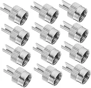 Vaguelly 12Pcs Tire Valve Caps Valve Stem Dust Caps for Cars Motorbikes Easy Installation Prevent Air Leaks Enhance Tire Lifespan Durable Protection Against Dirt Corrosion
