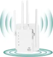 WIFI Extender 1200MBPS Wireless Range Coverage Signal Repeater Internet Booster