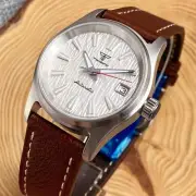 20ATM Diver 36mm Sapphire Glass NH35A Automatic Pilot Men Watch Butterfly Clasp