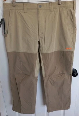 Men's Orvis Pro Cordura Hunting Pants 40w/30L Sand/Dark Khaki New With Tags
