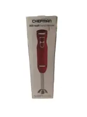 Chefman Immersion Stick Hand Blender Stainless Steel Shaft & Blades 300-watt NEW