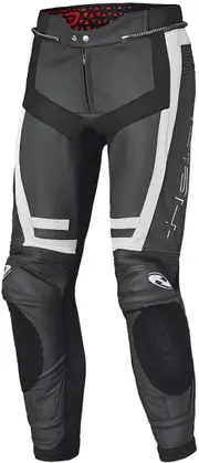 Held Rocket 3.0 Motorcycle Leather Pants, black-white, Size 44 for Men Black White