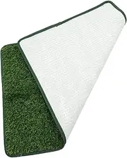 Toyvian Decorative Pet Pee Pad Wear Resistant Artificial Grass Mat for Dogs and Cats Lightweight Washable Non Slip for Indoor Toilet Training