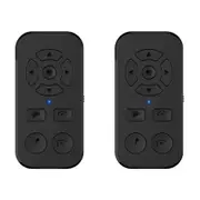 TikTok Scrolling Remote Control for iPhone and Android Smartphones,Bluetooth Page Turner for Kindle App,Camera Photo and Video Clicker for iPhone (2Pack,Black)