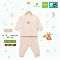 在飛比找蝦皮購物優惠-[LULLABY] 嬰兒長袖套裝 100% 柔軟透氣棉