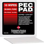 Photographic Solutions PEC-PAD Lint Free Non-Abrasive Photo Wipes 4 x 4 - (10 PADS)