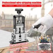 Electric Wire Stripping Machine Scrap Copper Cutter Cable Peeler Stripper 1-25mm