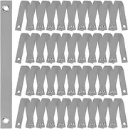 uxcell 40-Pack Tree Straps for Staking,1.5 Inch x 15.7 Inch Tree Support Straps Nylon Tree Strap for Leaning Tree Protection/Plant Support, Straightening[Gray]