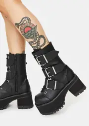 [Demonia] Ranger Platform Ankle Boots