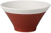 10 Pieces red CG 7.0 Noodle Bowl [21.3 x 10.6cm 870g] [Specialties Menhachi] [for Chinese Asian Noodle Shop Japanese Unit Restaurant Business]