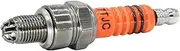 Compatible with CR-F XR TRX CMT Su-zu-ki DR-Z Ya-ma-ha Ka-wa-sa-ki Peu-geot Engine Motorcycle ATV Quad Scooter Spark Plug 3Electrode CR7HSA