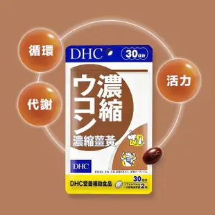 【DHC】濃縮薑黃30日份3入組(60粒/入)