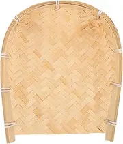 HANABASS Popcorn Tricks Woven Dustpan Basket for Clown Magician Stage Performance for Christmas Party Decorations Portable Illusion Props Nights and Gatherings
