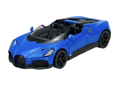 KINSMART BUGATTI MISTRAL BLUE 1:36 NO BOX DIE CAST NEW METAL MODEL