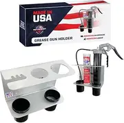 Pit Posse 572 Hand Grease Gun Storage Aluminum Shop Cabinet Race Car Enclosed Trailer