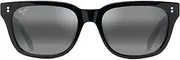 [Maui Jim] Unisex Likeke Sunglasses, Black with Crystal