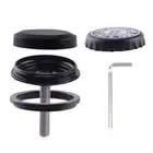 Bike Headset Top Cap Anti-Theft Bike Headset Cap Cover for Airtag Storage