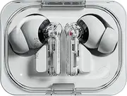 Nothing Ear (a) 2024 Bluetooth Compatible Andriod/iOS Earbuds ChatGPT Integration, 45dB Hybrid Noise Cancelling Earbuds, Equaliser, Dual Connect, 42.5H Water & dust Resistance IP54 Earbuds (White)