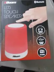 2BOOM LED Touch Speaker - Color Changing -Blue Tooth