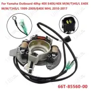Magneto Generator Engine Stator 66T-85560-00 For Yamaha Outboard 40HP 40X E40X