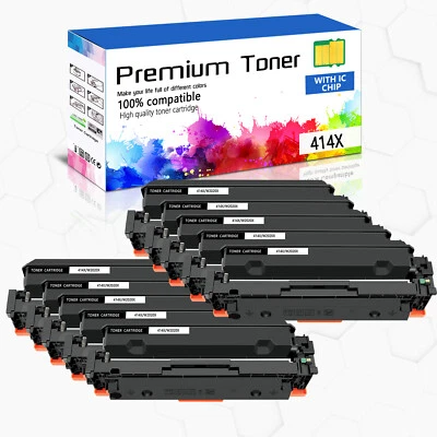 10PK W2020X Toner Cartridge for HP 414X LaserJet Pro M454 M454dn M454dw M479