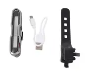 Bike Tail Light Ultra Bright Bike Light USB Rechargeable LED Bicycle Rear Light 5 Light Mode Headlights with Red +