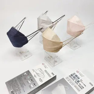 艾爾絲 立體醫用時尚口罩(10入/盒) 台灣製 成人/兒童 醫療 魚口 3D 4D 立體 禾坊藥局親子館