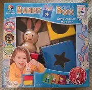 Bunny Peek A Boo Game - A Multi Level Logic Game Ages 2+ Educational NIB Awards!