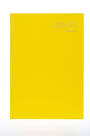 2024-2025 Financial Year Diary Collins Essential A4 Day to Page Yellow ESSA41M.45