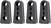 Jodriva Door Lock Buffer Damper, for Renault, Duster 2 Captur Kaptur Arkana Fluence car Door Shock Absorber Car Door Check Strap