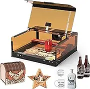 ATOMSTACK A24 Pro Laser Engraver with B3 Protective Box, 24W Optical Power Laser Engraving Machine for Plywood Acrylic Paper Leather