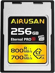 256GB CFexpress Type A Card, Up to 800MB/s Read Speed & 700MB/s Write Speed, CFexpress Type A Memory Card for RAW 4K/8K Video Recording Compatible with Sony Alpha Sony FX Cameras