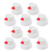 10 Pcs Paint Spray Tips Aerosol Can Nozzle Trigger Professional Caps