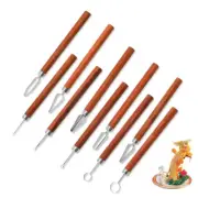 #1-10 Carvers Clay Sculpting Carving Pottery Tool Polymer Modelling Sculpture