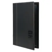 SECURIT CONTEMPORARY MENU HOLDER A4 BLACK H713