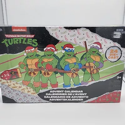 Teenage Mutant Ninja Turtles Nano Metalfigs NWT TMNT Advent Calendar 2024