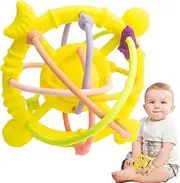 Baby Teethers 0-6 Months,Teething Toys 360° Rotatable Baby Girl Teether Baby Rattle | Sensory Toys, Baby Ball, Baby Teether for Birthday, Holiday, Baptism