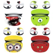 Protective Sticker Vinyl Skin for PS VR2 Console Full Set Decal Wrapping Cover F