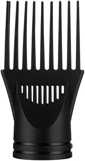 Hair Dryer Comb Attachment, Black Hair Dryer Diffusers Wind Blow Cover Comb Attachment Nozzle for Hair Dryer