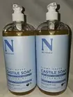 Dr. Natural Plant-Based Castile Soap – Peppermint – 64oz (2 x 32oz Pump Bottles)