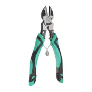 Diagonal Cutting Pliers 8'' Wire Cutters with Wire Stripper Crimper Comfort Grip
