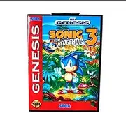 Linker Wish 16 Bit Sega MD Game Sonic The Hedgehog 3 Boxed Version 16bit MD Game Card For Sega Mega Drive And Genesis