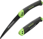 WORKPRO Pruning Saws 180mm, Hand Saws with Safety Lock, Folding Saw for Garden