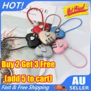 Lovely Heart Shaped Design Combination Mini Padlock Password Lock Safety WZ